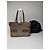 Vintage Gucci Monogram Handtasche Beige Braun