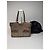 Vintage Gucci Monogram Handtasche Beige Braun - Ansicht 13