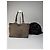 Vintage Gucci Monogram Handtasche Beige Braun - Ansicht 2