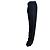 Haider Ackermann Haider Ackerman, pantalón negro con ribete blanco - vista 2