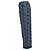 Pantalón casual de seda estampado floral azul Prada Negro - vista 3
