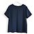 Weekend Max Mara Top in satin e jersey blu navy Weekend MaxMara