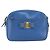Borsa a spalla Vala Chain in pelle Salvatore Ferragamo Blu