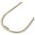 Collana in pelle bianca Chanel Bianco
