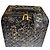Borsa da viaggio trolley Chanel 19A Parigi New York Egitto Graffiti da portare Nero D'oro Gold hardware - vista 5