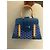 Borsa a mano Goyard Saigon PM blu in pelle - vista 16