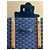 Borsa a mano Goyard Saigon PM blu in pelle - vista 6