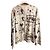 Top de algodón de manga larga Vtg. Moschino Milano Multicolor