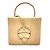 Borsa Loewe Barcelona in pelle beige - vista 2