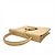 Borsa Loewe Barcelona in pelle beige - vista 6