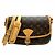 Borsa a Spalla Sologne Louis Vuitton Marrone - vista 2