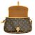 Borsa a Spalla Sologne Louis Vuitton Marrone - vista 7