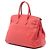Hermès Rosso Clemence Birkin Retourne 35 - vista 2