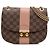 Louis Vuitton Marrone Damier Ebene Pelle Taurillon Wight