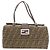 Fendi Handtasche mit Zucca-Muster Braun