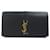 Portefeuille Long en Cuir Yves Saint Laurent Noir  - vue 1