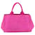 Prada Canapa Tote aus Canvas Medium Pink - Ansicht 2