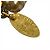 Collana Lunga Chanel in Oro con Perla Finta e Strass D'oro - vista 5