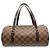 Borsa Louis Vuitton Papillon 26 Marrone - vista 2