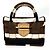 Borsa in tela Prada BN2119 Marrone Multicolore - vista 2