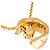 Collana in diamante Chanel Coco Crush D'oro - vista 4