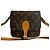 Louis Vuitton Culteciel PM Monogram Leder Schultertasche Braun