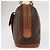 Céline Celine Vintage Macadam Handtasche aus Canvas und Leder Braun - Ansicht 3