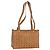 Borsa a spalla MCM Visetos in PVC Marrone