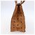 Borsa a spalla MCM Visetos in PVC Marrone - vista 3