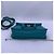 Mini Halzan 22 in pelle di vitello Swift Bleu Paon di Hermès Blu - vista 3