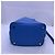 Borsa Hermès Picotin Lock 18 in pelle Clemence blu - vista 3