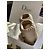 Botas Dior Moon Boots Bege em couro de avestruz infantil - vista 10