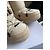 Botas Dior Moon Boots Bege em couro de avestruz infantil - vista 4