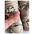 Botas Dior Moon Boots Bege em couro de avestruz infantil - vista 5