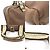 Borsa Fendi Selleria Marrone - vista 3