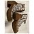 Michael Kors Leather Ankle Boots Gold Hardware - view 3