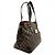Borsa Hampstead PM Louis Vuitton Marrone - vista 4