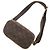 Borsa Pochette Ganju Monogram Louis Vuitton Marrone - vista 4
