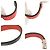 Pulsera charm reversible Damier Infini Louis Vuitton Negro Roja - vista 9
