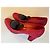Escarpins Santoni en daim pourpre taille 41 Bordeaux Violet foncé - vue 14