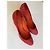 Escarpins Santoni en daim pourpre taille 41 Bordeaux Violet foncé - vue 2
