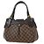 Borsa Louis Vuitton Sistina Damier PM Marrone - vista 2