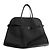 Cintura The Row Margaux 15 in pelle nera Nero