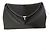 Borsa a mano Totême T-Lock in pelle granulata nera Nero