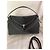 Borsa a mano Totême T-Lock in pelle granulata nera Nero - vista 2