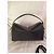 Borsa a mano Totême T-Lock in pelle granulata nera Nero - vista 7