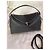 Borsa a mano Totême T-Lock in pelle granulata nera Nero - vista 8