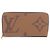 Cartera Zippy Louis Vuitton Castaño