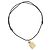 Collar Chanel Botella de Perfume N:5 Negro Dorado
