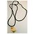 Collar Chanel Botella de Perfume N:5 Negro Dorado - vista 5